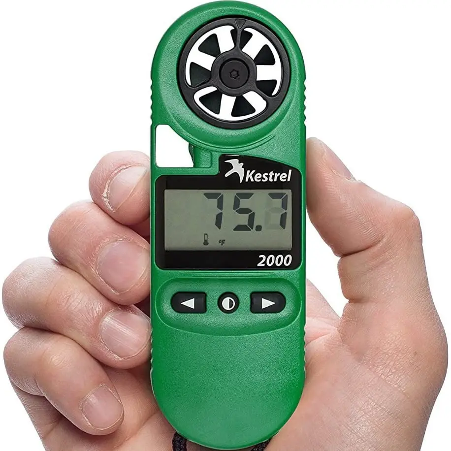 Kestrel 2000, misuratore di vento tascabile