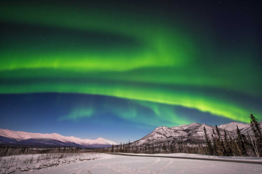 alaska aurora boreal ciudades más frías de ee.uu.