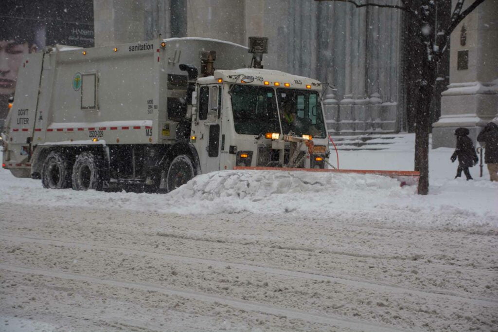 blizzard in new york city