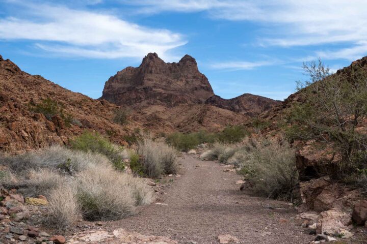 Muggins Mountain fuori Yuma, AZ