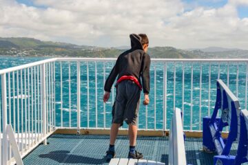 Cook Strait New Zealand windiest places on earth