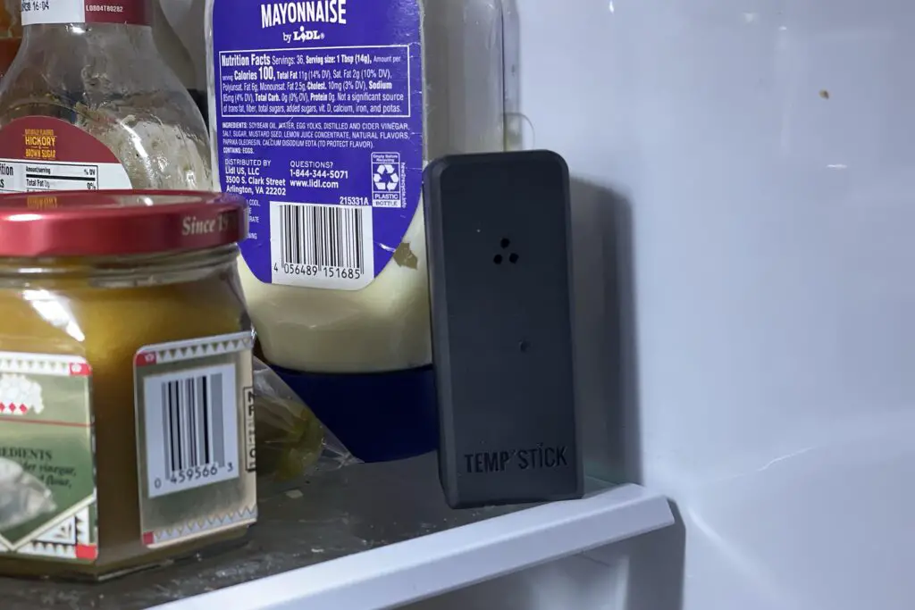 Test du Temp Stick - dans le réfrigérateur