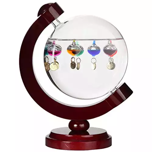 Lily's Home Round Galileo Thermometer