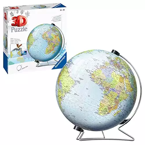 The Earth 540 Piece 3D Jigsaw Puzzle