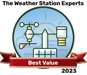 The Weather Station Experts' award for best value in 2023.