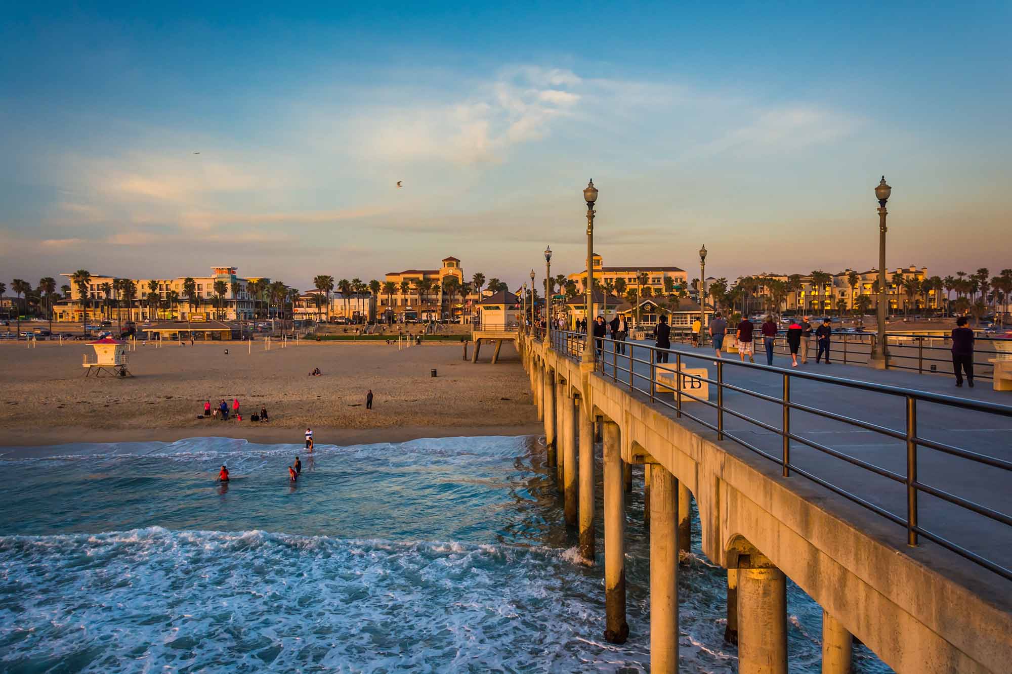 huntingdon beach, california - states with the best weather