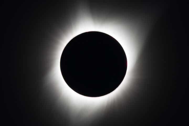 The last 'Great American Solar Eclipse,' this picture is from 2017 in Oregon.