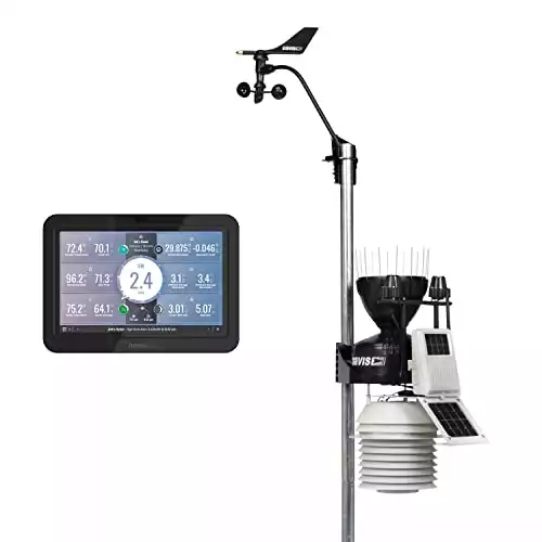 Davis Vantage Pro2 Plus with 24-Hr Fan Aspirated Radiation Shield and WeatherLink Console