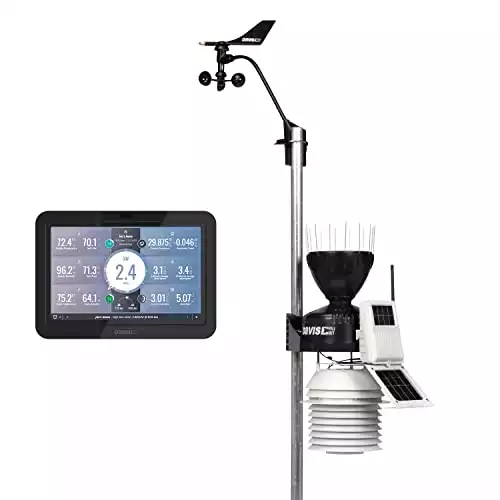 Davis Vantage Pro2 with 24-Hour Fan Aspirated Radiation Shield and WeatherLink Console