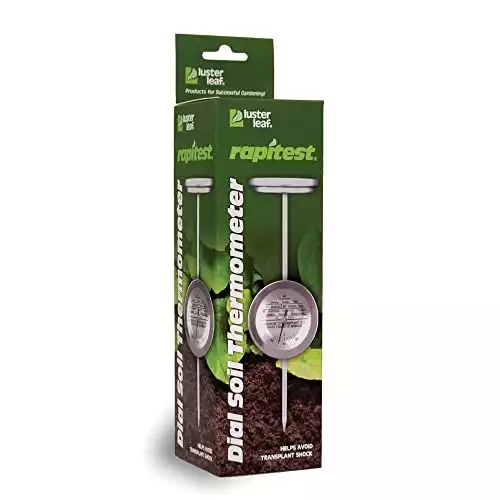 Termómetro de suelo Luster Leaf Rapitest Dial