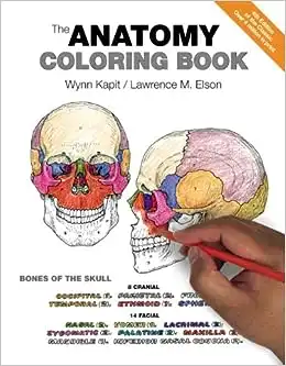 Il libro da colorare di anatomia