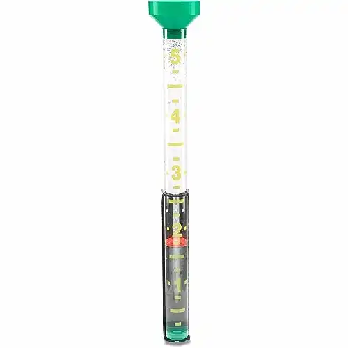 Pluviómetro Jumbo EZRead de viento en contra