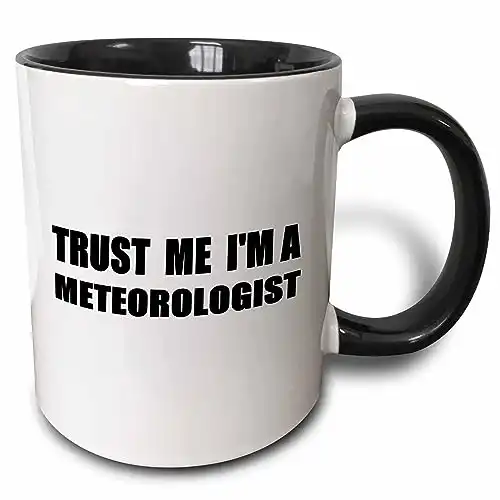 3dRose Trust Me I'm A Meteorologist Tasse