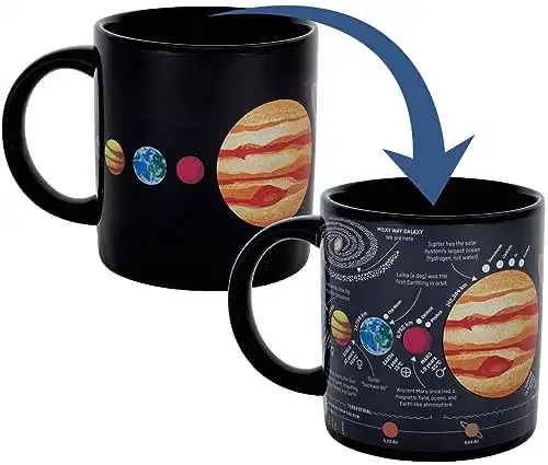 Tazza Planet che cambia calore