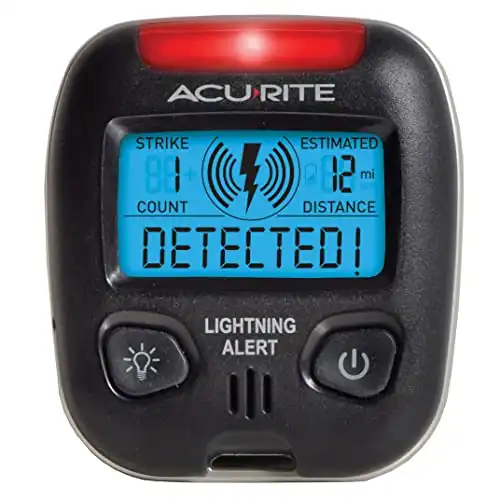 AcuRite 02020 Bärbar blixtdetektor