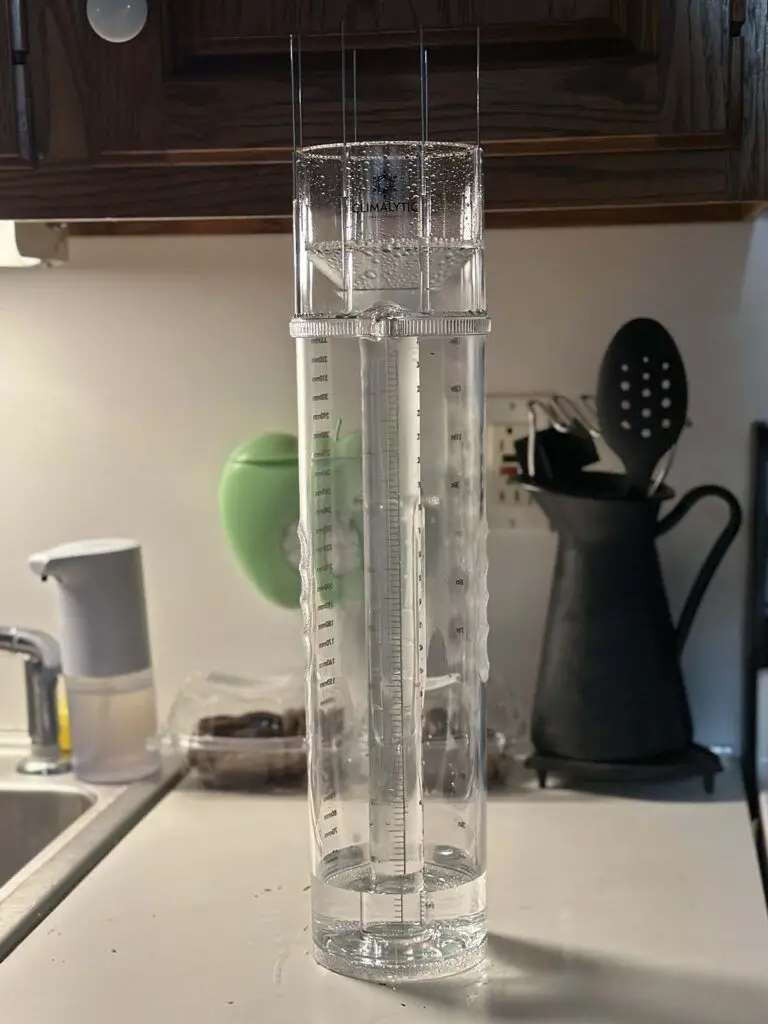 Vertical photo of the Climalytic TROPO Precipitation Gauge.