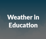 Weather forecasting education infographic image