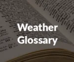 Graphic of weather-related terminology explanations