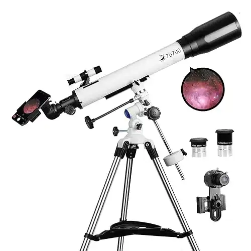 Telescópio Refrator Profissional Solomark
