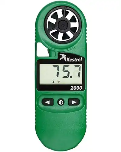 Medidor de vento e temperatura Kestrel 2000
