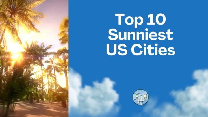 10 najbardziej słonecznych miast w USA z palmami